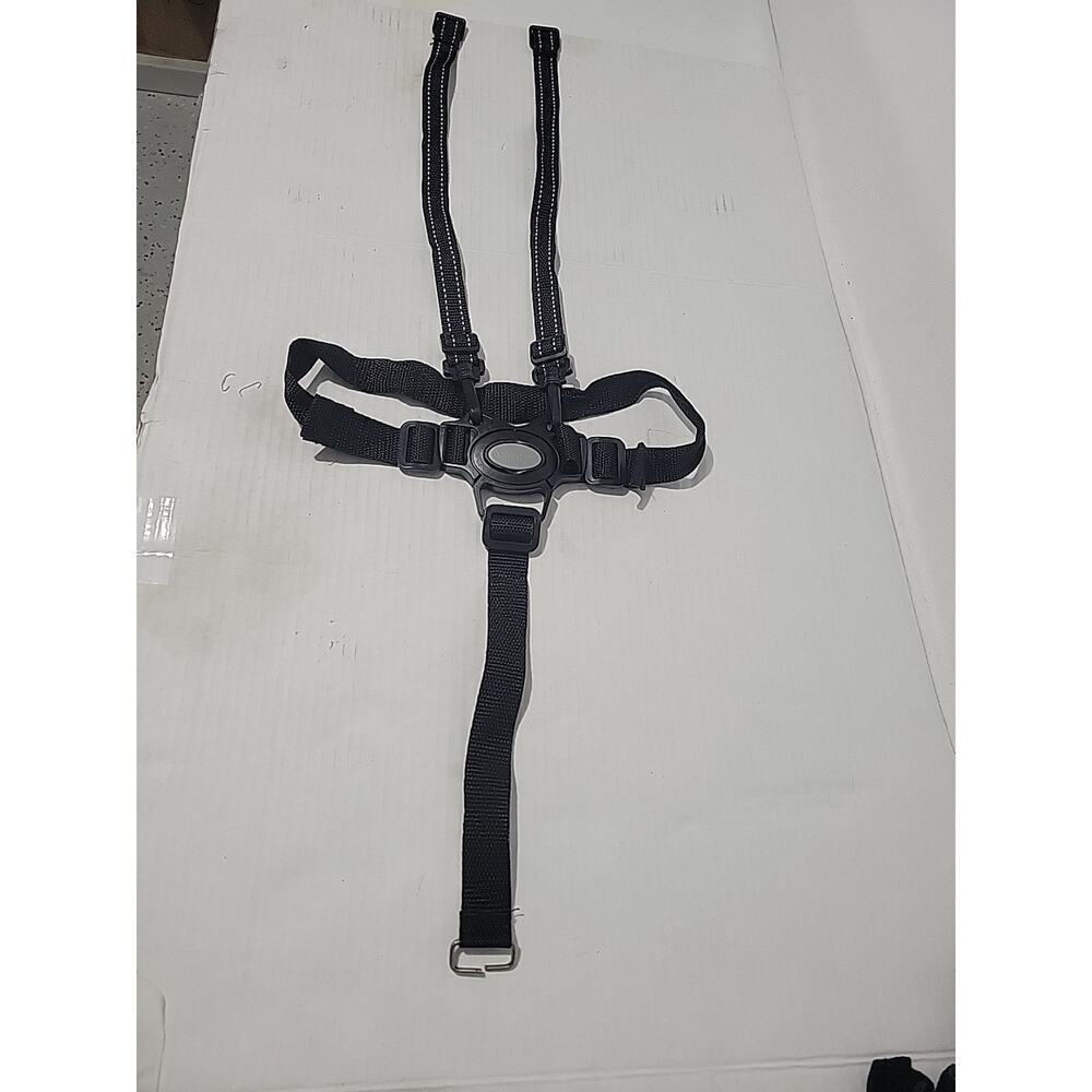 Baby Trend Sit'N Stand Stroller Rear Seat Belt Strap Harness Crotch Clip Black